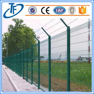 Airport and prison mesh panel fencing