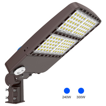 Shoebox Pole Light 240W إضاءة منطقة الشارع