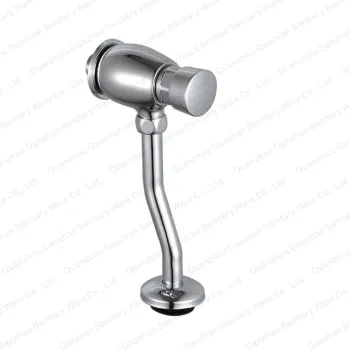 Copper Material Push Button Urinal Flush Valve with Time Delay Flushing