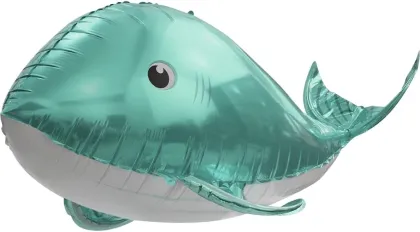 Cartoon 4D Ocean Whale Balloon