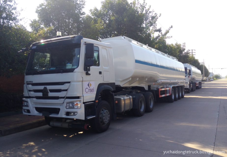 4 axle 50000 liters oil tank semi-trailer