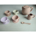 Kitchen Pretend Toy Foodgrade сет силиконски тенџериња за чај