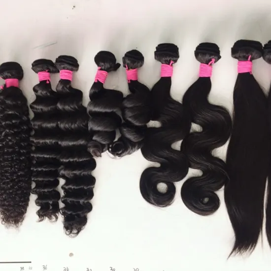 MEGALOOK Wholesale Price 100% Human Free Sample Hair Bundles,10A Straight Hair Extension Virgin Cuticle Aligned Hair