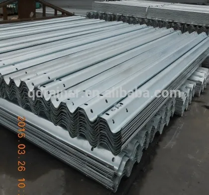 color coated steel guardrail galvanized guardrail