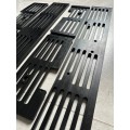 黒色ポリカーボネート 30% GF UL94-V0 ヒートシールド