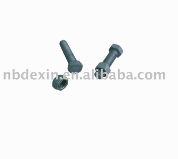 hex bolt with nut