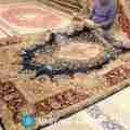 7.2&#39;x10,3 &#39;Tradycyjny dywan z ręcznie tkanego jedwabiu z Iranu