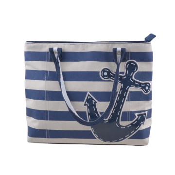 Summer Style 2016 Women Ladies Stripes Canvas Shoulder Bag New Hot Messenger Bag Beach Handbag Bags Brand Totes Bolsa Feminina