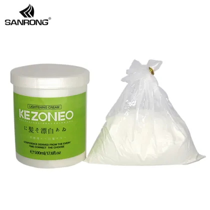 Professional Charcoal Bleach Powder - Dust Free Hair Dye Bleach for Salons