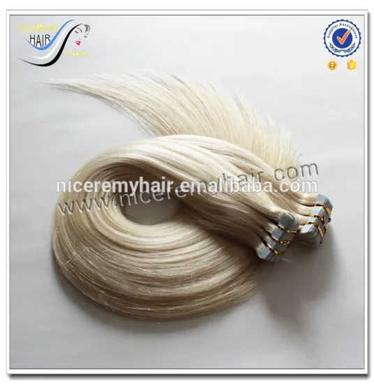 100% remy russian human hair tape in extensions