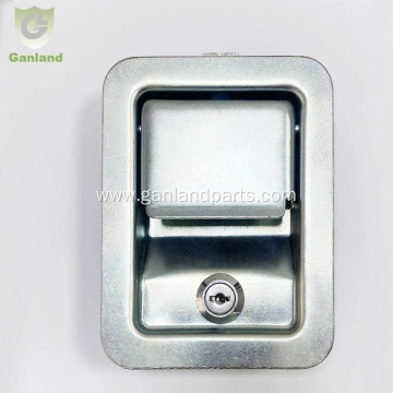 Wakauto Trailer Tool Box Toolbox Lock Heavy Duty Lock Paddle Handle Stainless Steel Utility Box Lock For Trailer Special Vehicle Auto Special Vehicle Trailer Door Travel Door Lock - View #2