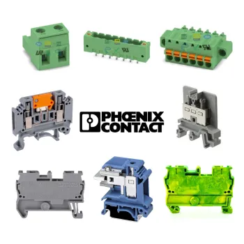 Phoenix Contact Connectors & Terminal Blocks for Control Cabinet (Models: 1700008, 1731022, 1792252, 1755545, 1777099, 1758076, 1803617)
