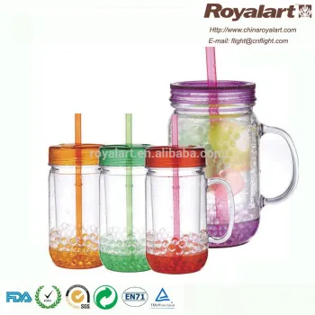 Custom Promotional Advertising Gift Reusable Plastic Straw Cup For Kids