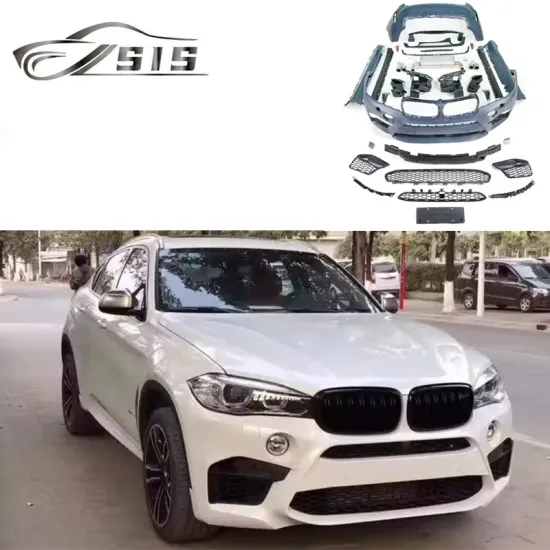 PP Body Kit for X6 F16/X6M - Bumper, Grille, Fender Ducts, Exhaust, and Headlights (2013-2018)