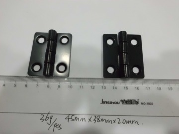 45*38*2.0mm Black cabinet door hinges