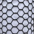 Chien hexagonal Mois de fil / PVC revêtu de fil hexagonal revêtu