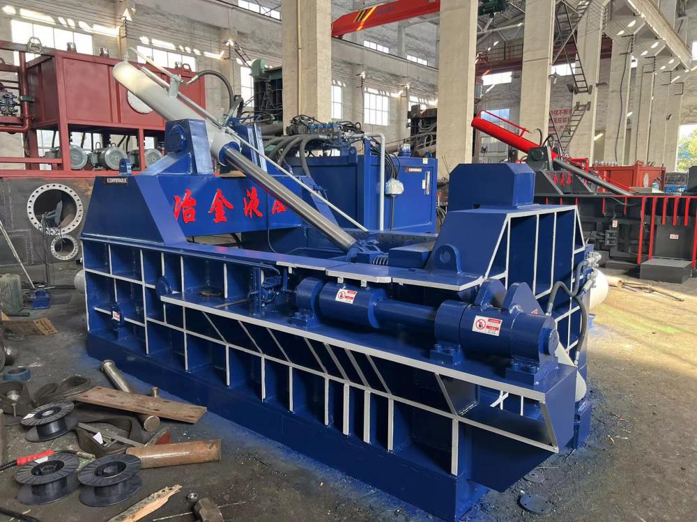 Automatic Scrap Aluminum Profile Baler With Octagonal Bale