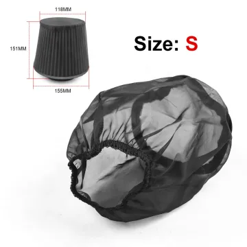 12x15mm Air Filter Protective Cover: Waterproof, Oilproof, and Dustproof for High Flow Air Intake Filters