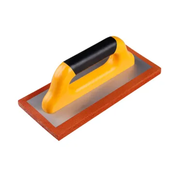 Double Color Wooden Handle Bricklaying Trowel for Rubber Foam Plastering Boards