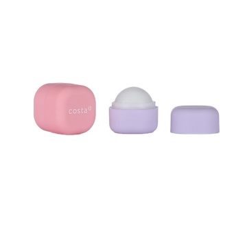 Custom 7g Square ABS Lip Balm Container for Cosmetics Wholesale