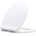 FanMitrk Toilet Seat Duroplast Top Fixation Rabord rapide