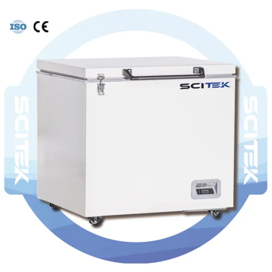 SCITEK LED Display Chest Freezer: -10 to -25 Degrees Laboratory and Medical Refrigerator