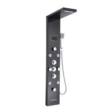High-end SUS304 Wall-Mounted Shower Columns and Panel Sets: Luxury Bathroom Solutions