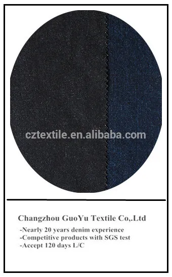 China manufacture Wholesale 8oz indigo Chambray 100% cotton Denim Fabric for garment