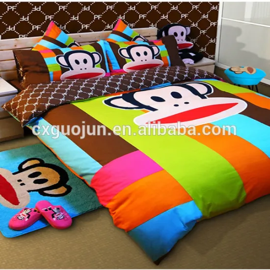 Cartoon Wholesale polyester fabric for bedsheet