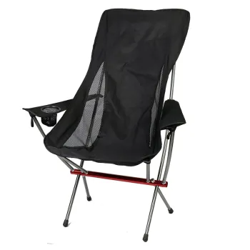 Wholesale Ultralight Kono 7075 Aluminum Folding Camping Beach Chair with Armrests