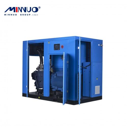 Customizable power frequency air compressor unit