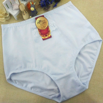 2016 OEM China new elegant xxxl panty with pocket underwear plus size panty fat woman briefs 669