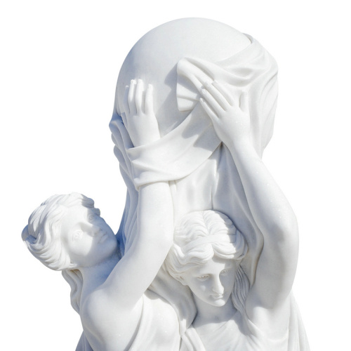 Hand-Carved Marble Art Sculpture for Home Decor