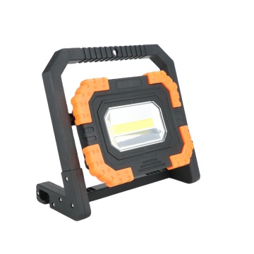 10W 1100LM Rotating Rechargeable Work Light with Magnet Base, IP54 COB and 4400mAh Battery - 3 Modes Available