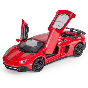 Lamborghini LP750 Diecast Model Car with Sound and Lifting Tail