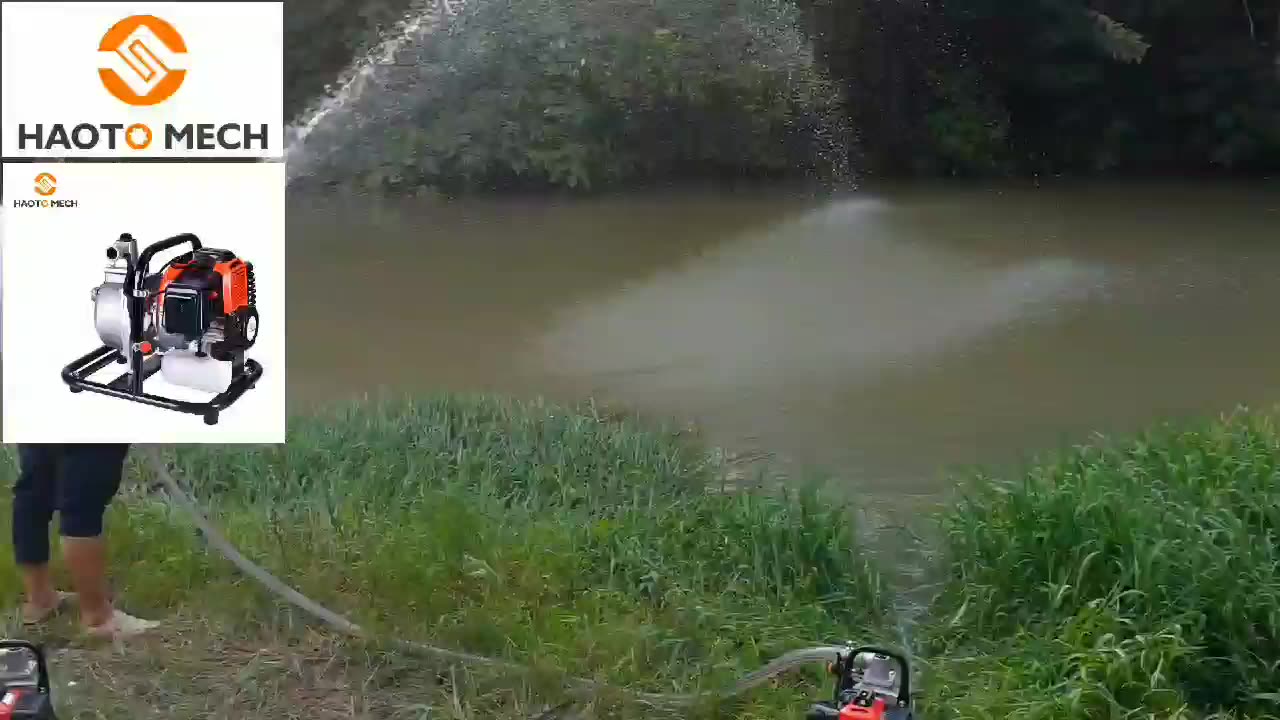 Máquina de bombeo de agua de 1 pulgada de alta presión