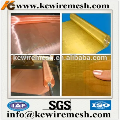 Cheap!!!! Kangchen 200 Mesh phosphor copper wire netting Pure Brass wire mesh Red Copper Wire Filter Netting