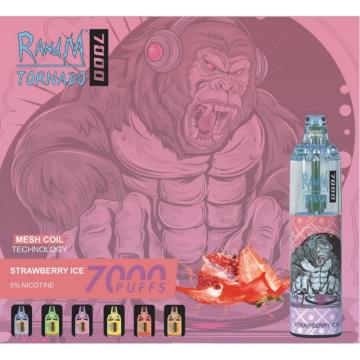 Denmark RandM Tornado 7000 Puffs Disposable