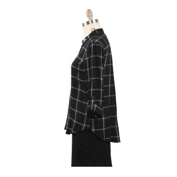 Damen Tops Spring New Arrival Plaid Shirt