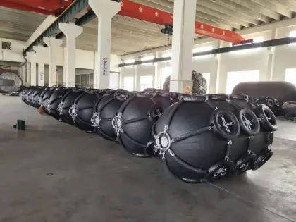 2.5mx5.5m 3.3x6.5m Yokohama pneumatic rubber fender