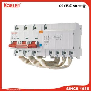 Residual Current Circuit Breaker RCBO KNLE1-100 CE 3P