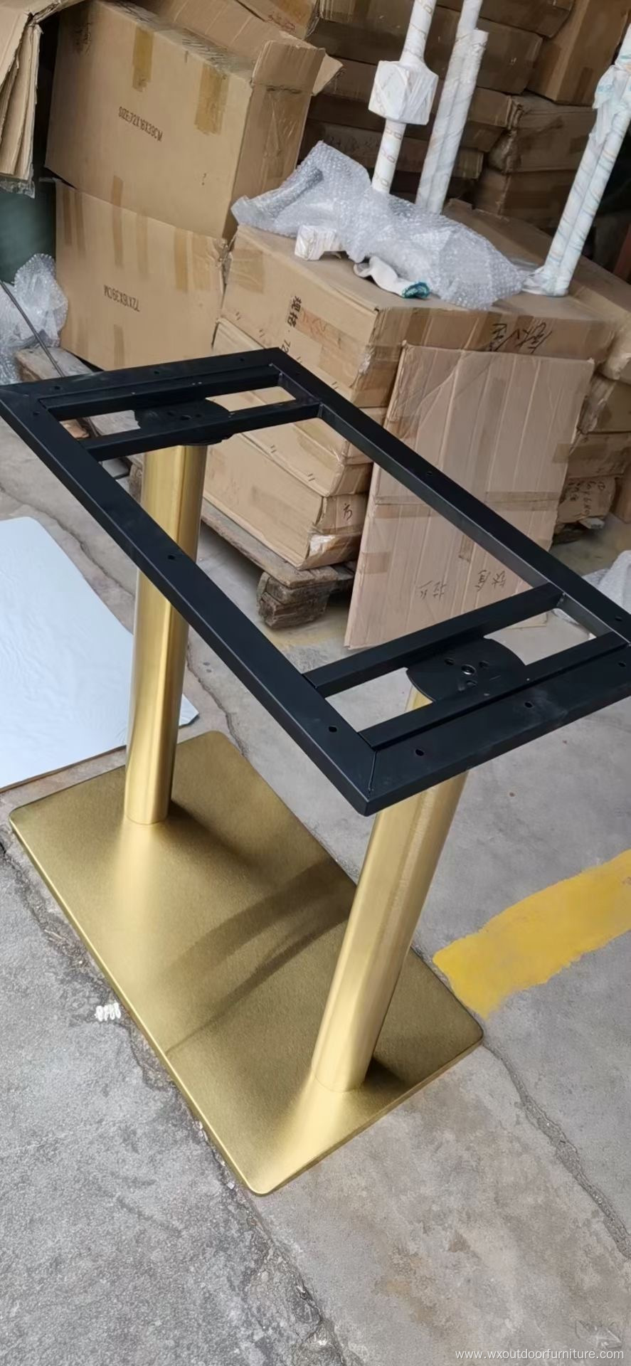 Modern Customize Restaurant Kitchen Office Heavy Duty Furniture Cast Iron Coffee Dining Table Leg