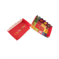 Handmade Popsicle paper holder cover paper plate
