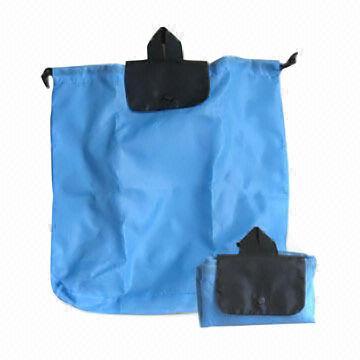 Bolso de compras plegable, medidas 39x41cm, de 190 o poliéster 210T