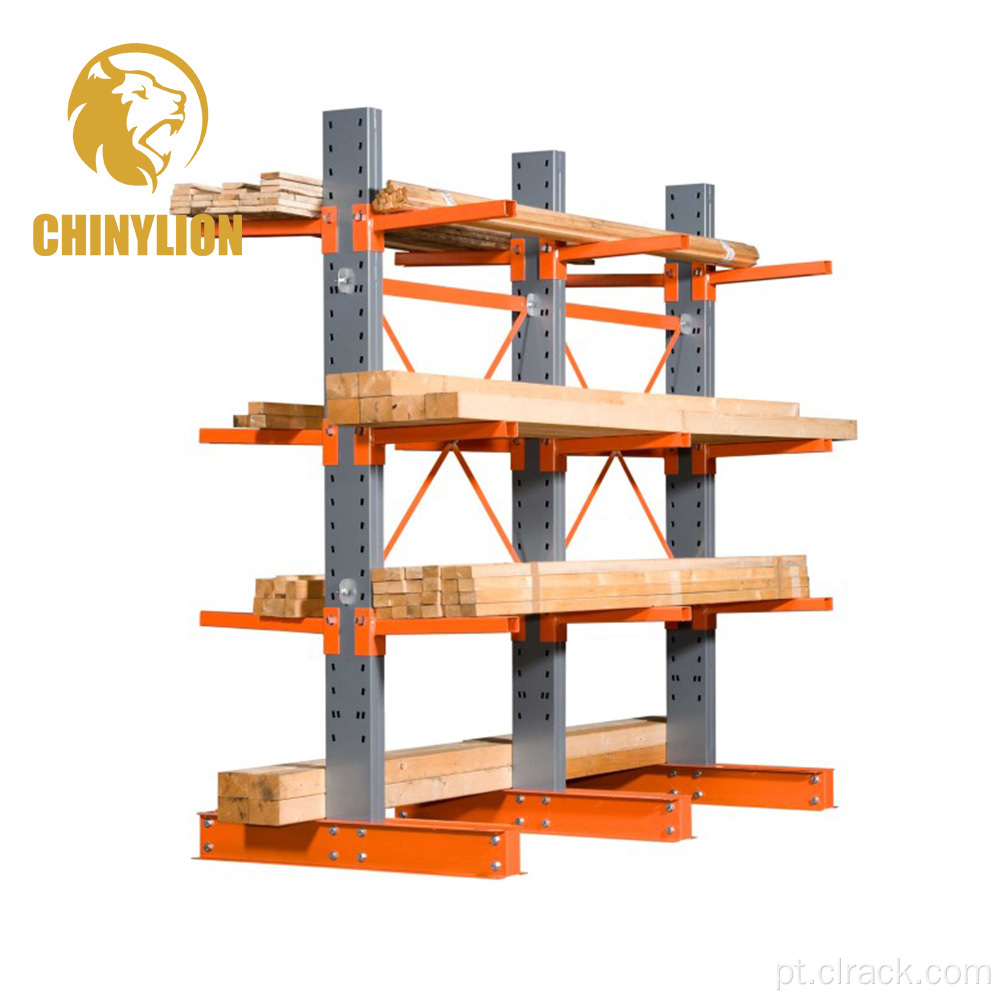 Cantilever rack para tubos de aço