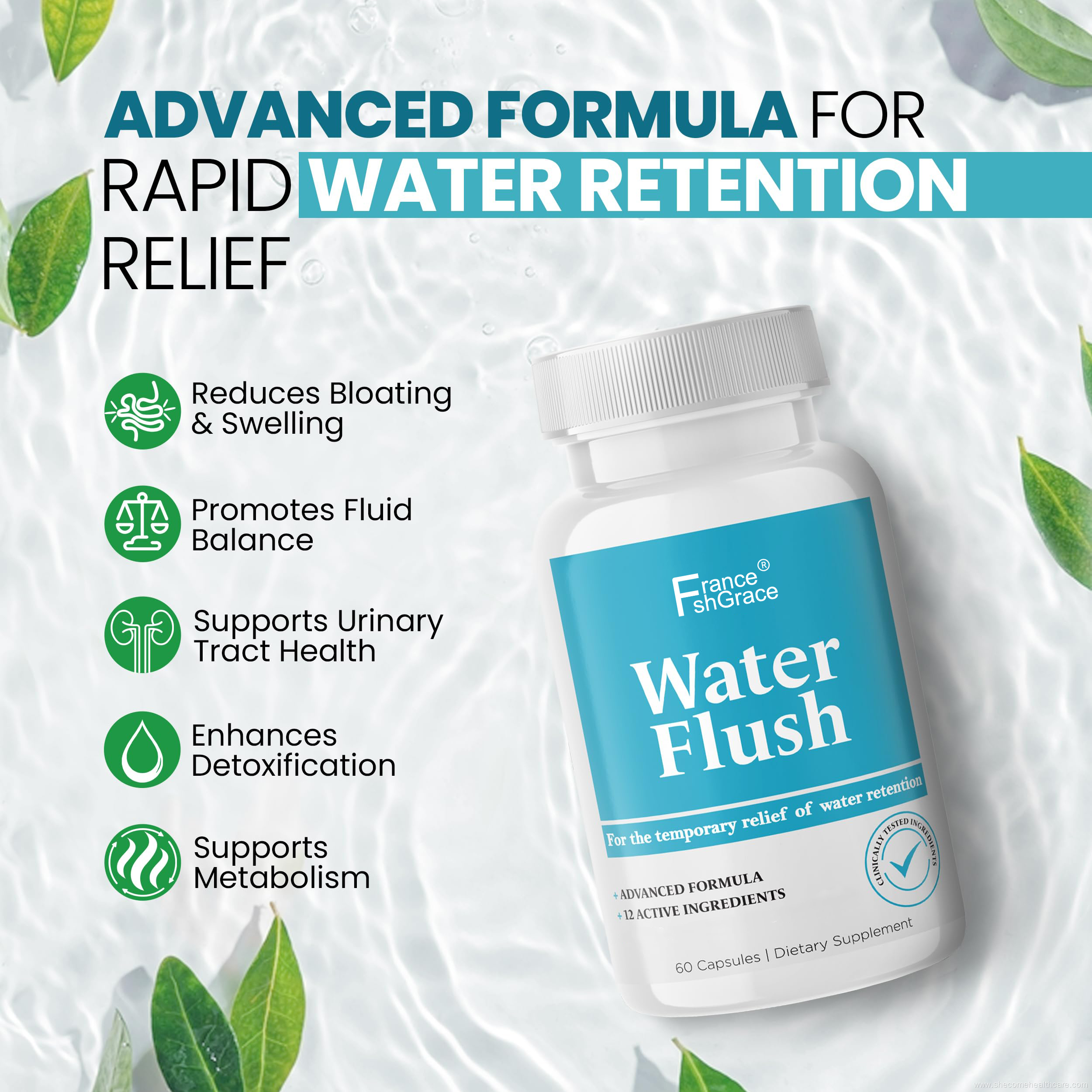 Water Retention Relief from Bloa Diuretic Water capsules