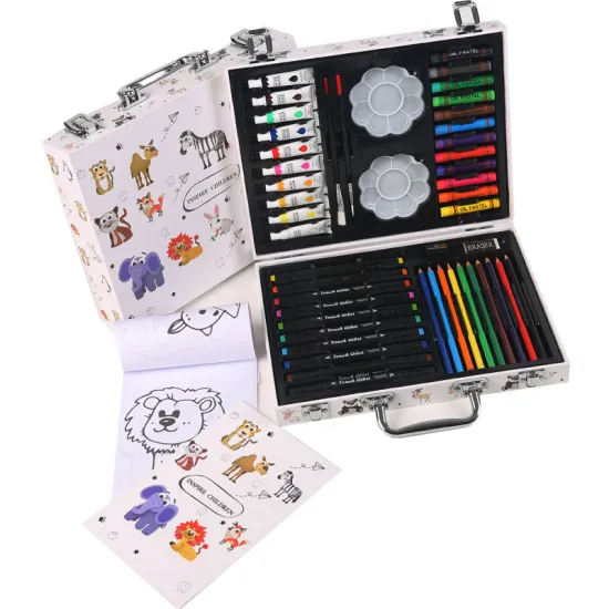 Super Mega Art Non Toxic Watercolor Pen Stationery Kit for Creative Learning Kids