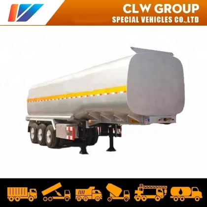 China Factory Price 3-Axles Aluminum Alloy mobile fuel tank trailer tanker showroom/vegetable oil tanker trailers