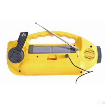 Solar Dynamo Radio with Flashlight,Energy-saving radio