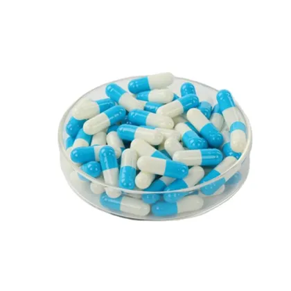 KANGKE Wholesale Empty Pharmaceutical Capsules: Blue and White Gelatin Capsules